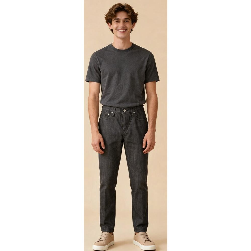 Levis 511 slim fit, black/dark grey textured pattern